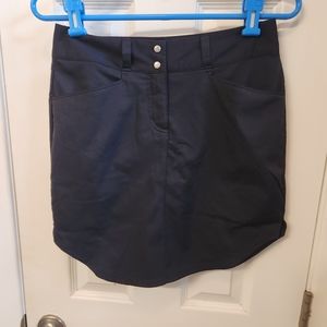 Adidas essential 3 stripe skort size 2 nwt